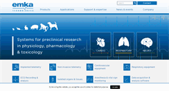 Desktop Screenshot of emka.fr