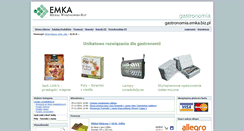 Desktop Screenshot of gastronomia.emka.biz.pl